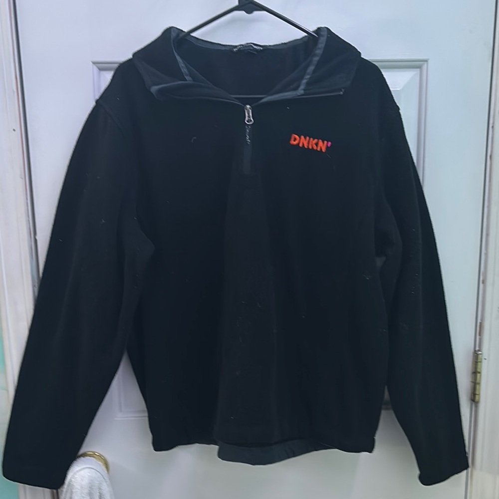 DNKN' Black Fleece Pullover